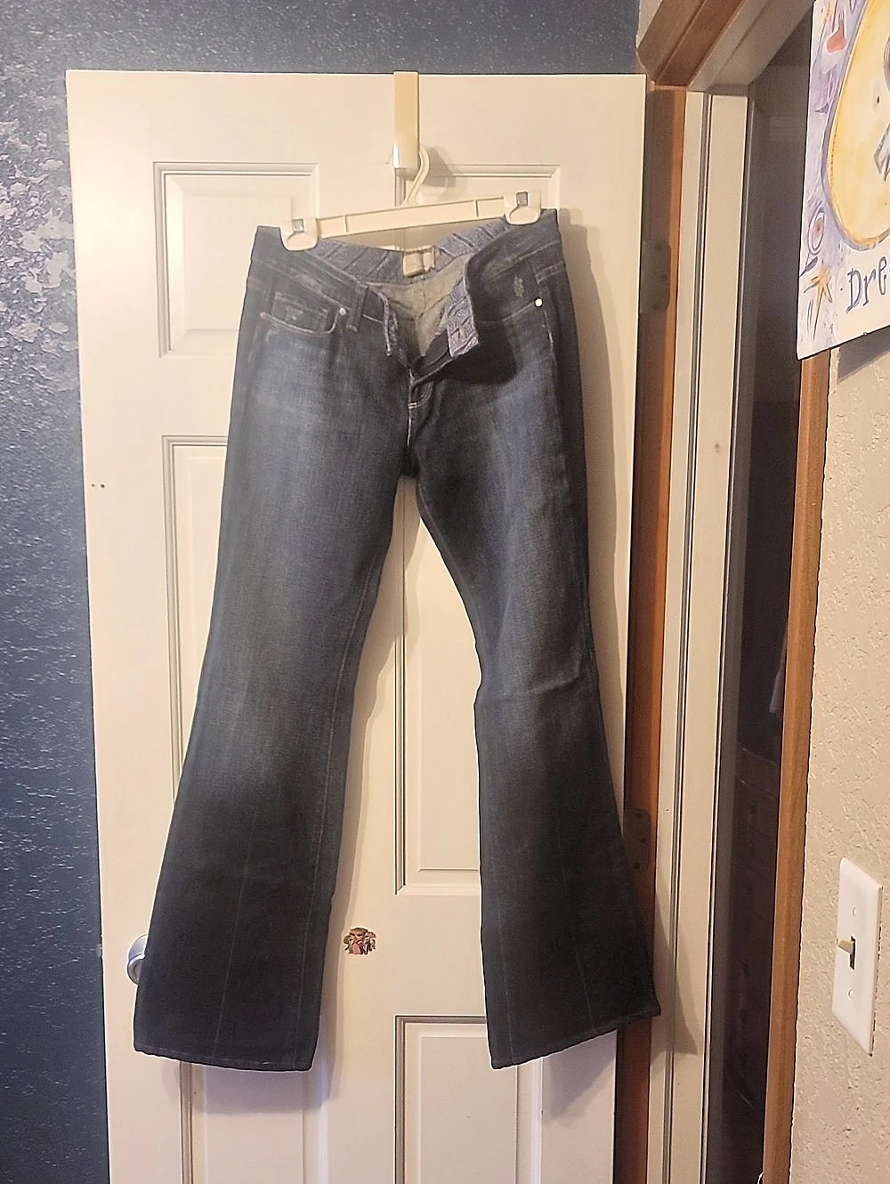 Paige Boot Cut Jeans Blue Waist 30